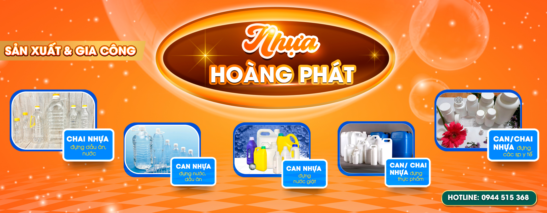 CÔNG TY CP SẢN XUẤT VÀ THƯƠNG MẠI NHỰA HOÀNG PHÁT